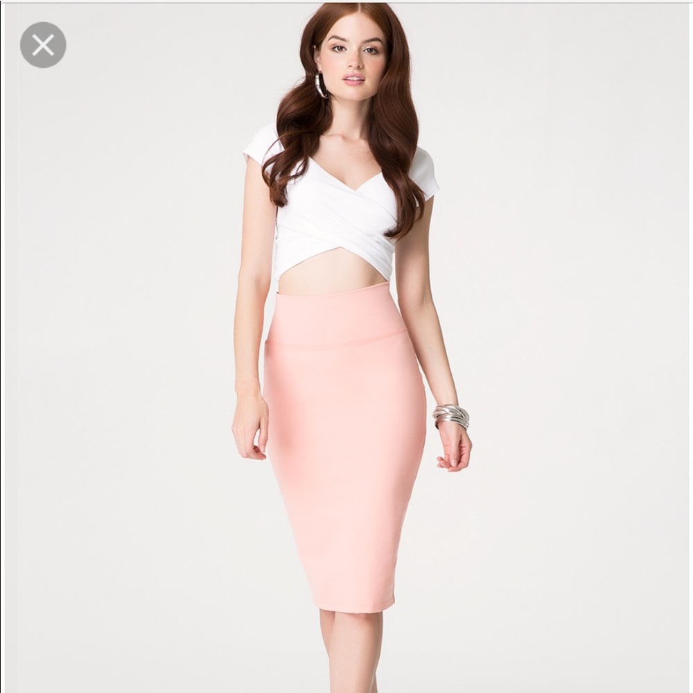 Bebe midi skirt